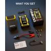 imageGOOLOO A3 Jump Starter with Air Compressor 3000A Portable Car Battery Booster 90 Gas65L Diesel with 150PSI AutoShutoff Tire Inflator 12V Supersafe Lithium Jump Box Car Battery Jumper StarterYellow