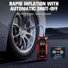 imageGOOLOO A6 Gear Tire Inflator Portable Air Compressor 160 PSI Cordless Tire Inflator with Digital Pressure Gauge LED Light Air Pump for Car Tires Bike Motorcycle Balls