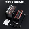 imageGOOLOO A6 Gear Tire Inflator Portable Air Compressor 160 PSI Cordless Tire Inflator with Digital Pressure Gauge LED Light Air Pump for Car Tires Bike Motorcycle Balls
