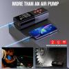 imageGOOLOO AP150 Tire Inflator Portable Air Compressor 2X Faster 150PSI Cordless Air Pump for Car Tires with AutoShutoff Portable Tire Pump with Digital Pressure Gauge for Car MotorcycleBike BallRed
