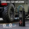 imageGOOLOO AP150 Tire Inflator Portable Air Compressor 2X Faster 150PSI Cordless Air Pump for Car Tires with AutoShutoff Portable Tire Pump with Digital Pressure Gauge for Car MotorcycleBike BallRed