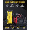 imageGOOLOO Car Jump Starter 1500A 12Volt Supersafe Lithium Battery Booster for Up to 80L Gas ampamp 60L Diesel Engines Portable WaterResistant Car Battery Charger Jump Box with USB Quick Charge Yellow