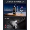 imageGOOLOO GT160 DUAL Tire Inflator Portable Air Compressor 4X Faster Dual Cylinder ampamp Upgraded Color LED Screen Portable Air Pump for Car Tires Auto Shutoff Electric Bike Tire Pump with Pressure Gauge