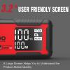 imageGOOLOO GT4000S Jump Starter 4000A Car Jumper Starter Up to 10L Diesel All Gas Engines 100W FastCharging Lithium Jump Box SuperSafe Portable Car Battery Charger Power Bank for 12V Vehicles YellowRed