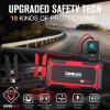 imageGOOLOO New GP2000 Jump Starter 12V 2000A Car Jumper StarterUp to 80L Gas 60L Diesel Engines SuperSafe Portable Battery Charger Auto Lithium Box Booster Pack with USB Quick Charge redRed