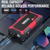 imageGOOLOO New GP2000 Jump Starter 12V 2000A Car Jumper StarterUp to 80L Gas 60L Diesel Engines SuperSafe Portable Battery Charger Auto Lithium Box Booster Pack with USB Quick Charge redRed