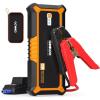 imageGOOLOO 4000A Peak Car Jump Starter 12V Auto Battery Booster SuperSafe Lithium Jump Box for All Gas Up to 100L Diesel Engine Portable Power Pack with USB Quick Charge and Type C Port OrangeOrange