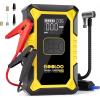 imageGOOLOO A3 Jump Starter with Air Compressor 3000A Portable Car Battery Booster 90 Gas65L Diesel with 150PSI AutoShutoff Tire Inflator 12V Supersafe Lithium Jump Box Car Battery Jumper StarterYellow