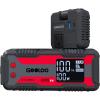 imageGOOLOO Portable Power Station  280Wh Outdoor Generator with 110V120W Detachable AC Outlet 3000A Jump Starter Function PD100W FastCharging and LED Flashlight for CPAP Travel Blackout Emergency