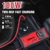 imageGOOLOO 4000 Amp Jump Starter GT4000S Car Starter 100W TwoWay FastCharging Portable Car Battery Charger Jumper Starter for 12L Gas and 10L Diesel Engines SuperSafe Jump Box for 12V Vehicles