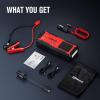 imageGOOLOO 6000A Jump Starter GT6000 Car Starter with 100W BiDirectional Fast Charge Powerful 12V Auto Battery BoosterAll Gas ampamp up to 12L Diesel Engine Supersafe Portable Jump Box for Emergency Use