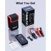 imageGOOLOO G7 3000A Jump Starter with Builtin CablePortable Power Bank for 45W Fast Charging12V SuperSafe Lithium Jump Box Battery Booster Pack Up to 85L Gas or 60L Diesel Engine