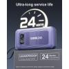 imageGOOLOO G7 Car Battery Jump Starter 3000A Battery Pack with Builtin Cable for 45W Fast Charging Portable Jump Box for Car Battery Up to 85L Gas or 60L Diesel EnginePurple