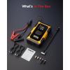 imageGOOLOO A5 Jump Starter with Air Compressor 4000A Car Battery Jump Starter All Gas100L Diesel with 160PSI Tire Inflator AutoOff 45W Output Power Bank 12V Jump Box Car Jumper Starter PortableYellow