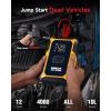 imageGOOLOO A5 Jump Starter with Air Compressor 4000A Car Battery Jump Starter All Gas100L Diesel with 160PSI Tire Inflator AutoOff 45W Output Power Bank 12V Jump Box Car Jumper Starter PortableYellow