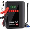 imageGOOLOO A2 8in1 Jump Starter with Air Compressor Car Battery Booster Up to 8L Gas6L Diesel 150 PSI Cordless AutoShutoff Tire Inflator 12V Supersafe Lithium Jump Box with Jumper Cablesblack