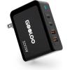 imageGOOLOO 100W USB C Charger Block 4Port Foldable Compact Fast Wall Charger for MacBook ProAiriPadiPhone Series and More SuperSafe Power Adapter for GT3000GT4000SGT4000GT6000A7 Jump Starters