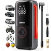image:imageGOOLOO A6 Lite 160PSI Tire Inflator Portable Air Compressor 7500mAh Portable Tire Inflator for Car Portable Air Pump with Tire Gauge Pressure amp LED Light Air Pump for Car